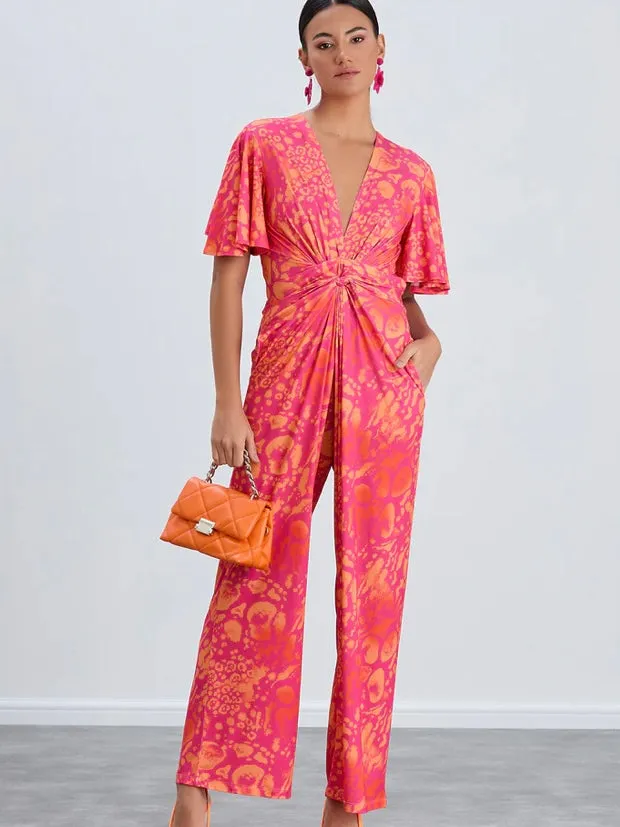 Adina fuchsia jumpsuit