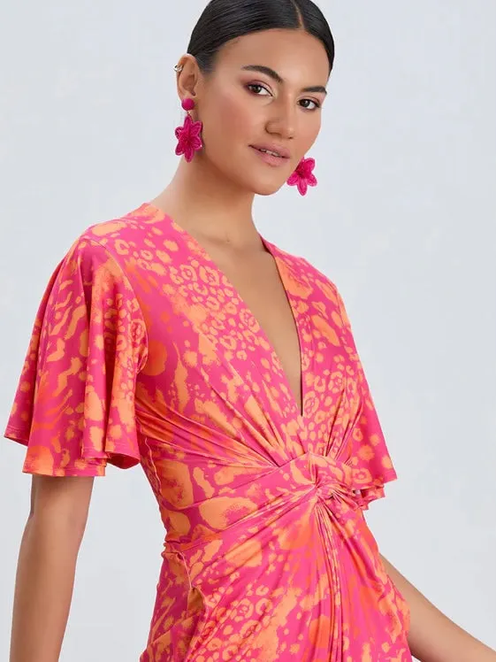 Adina fuchsia jumpsuit