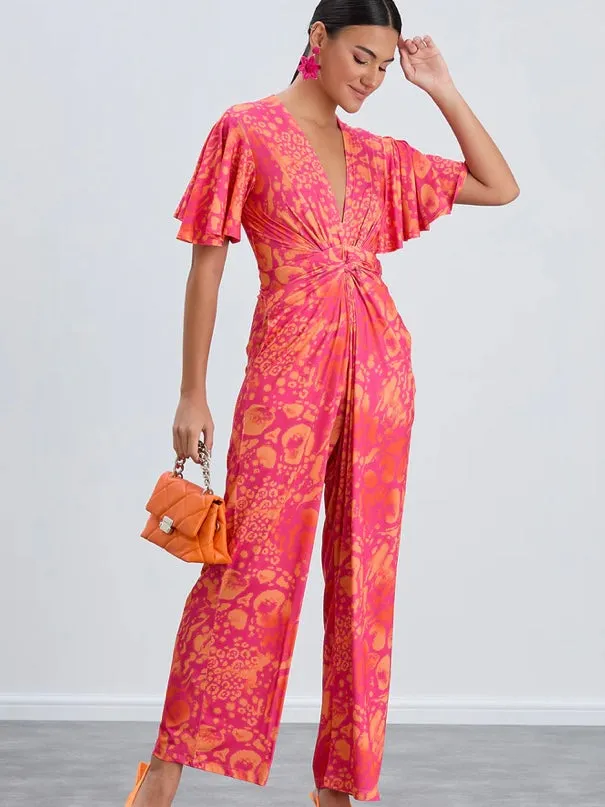 Adina fuchsia jumpsuit