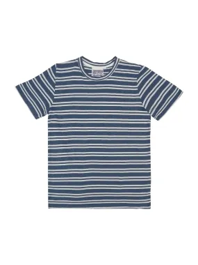 Blue and White Stripe Jung Tee