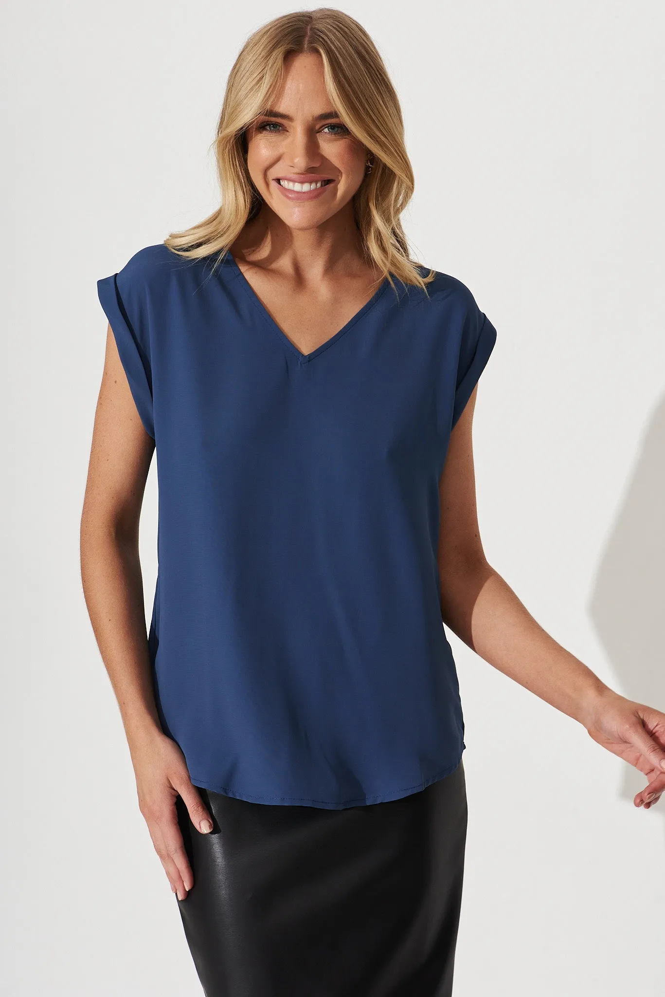 Blue Chic Blouse