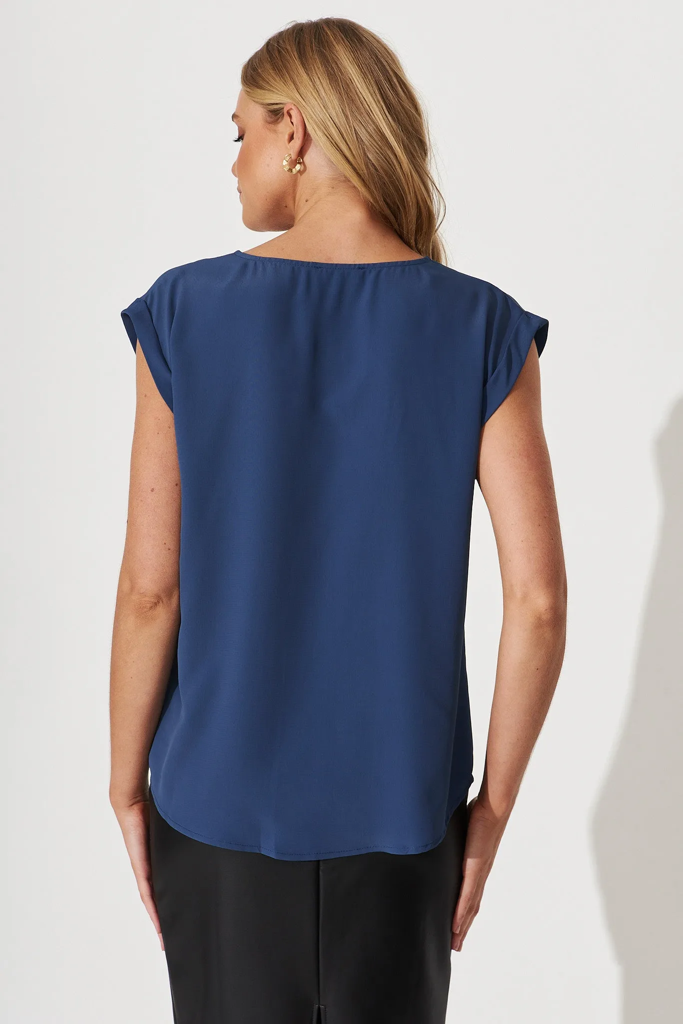 Blue Chic Blouse