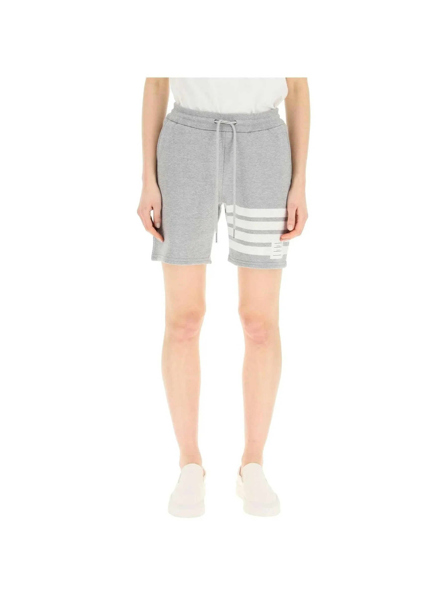 Classic Loopback Striped Shorts