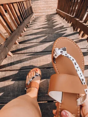 Cow Hide Sandals