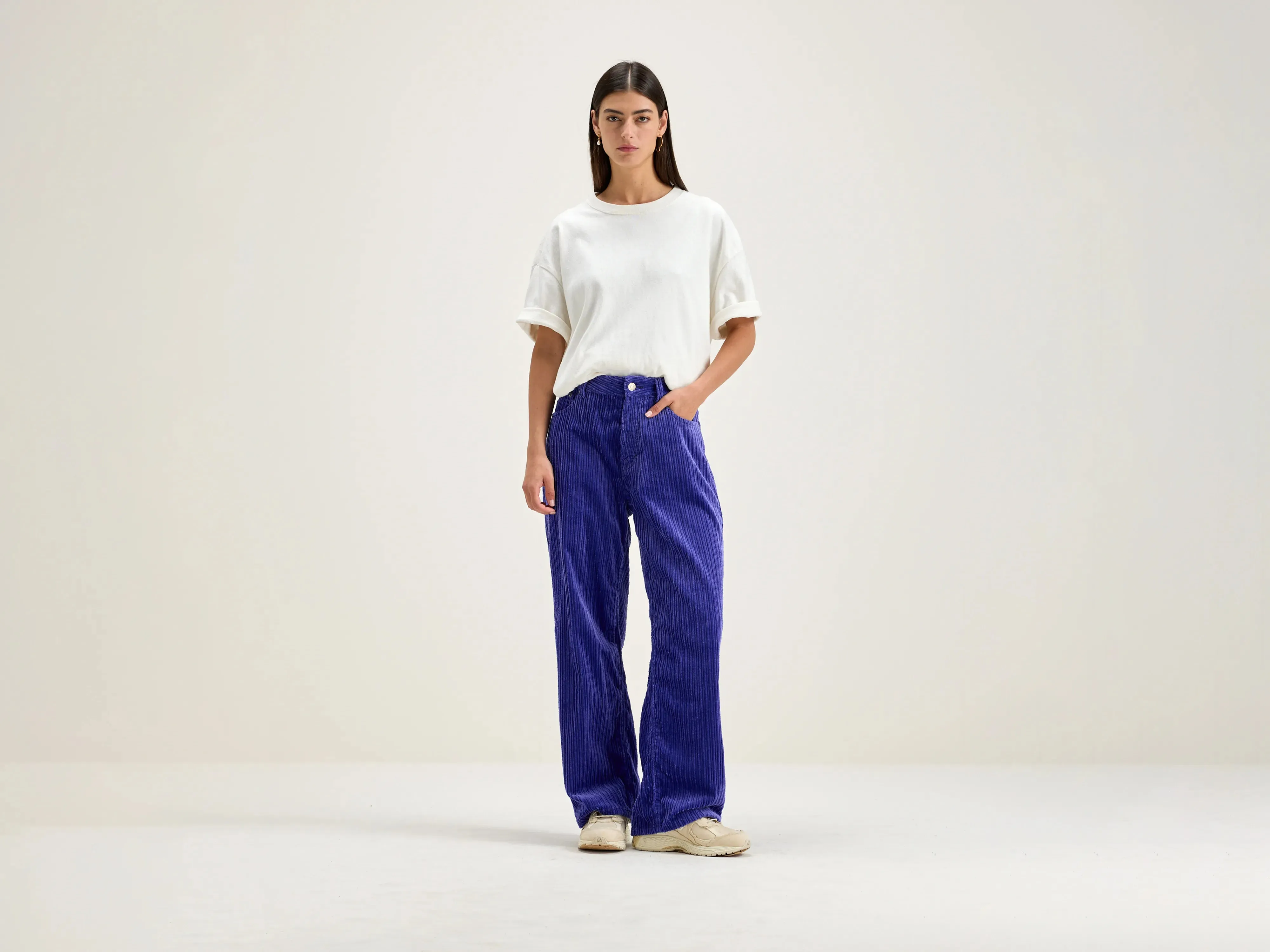 Denim N. 66 wide jeans (242 / W / DEEP PURPLE)