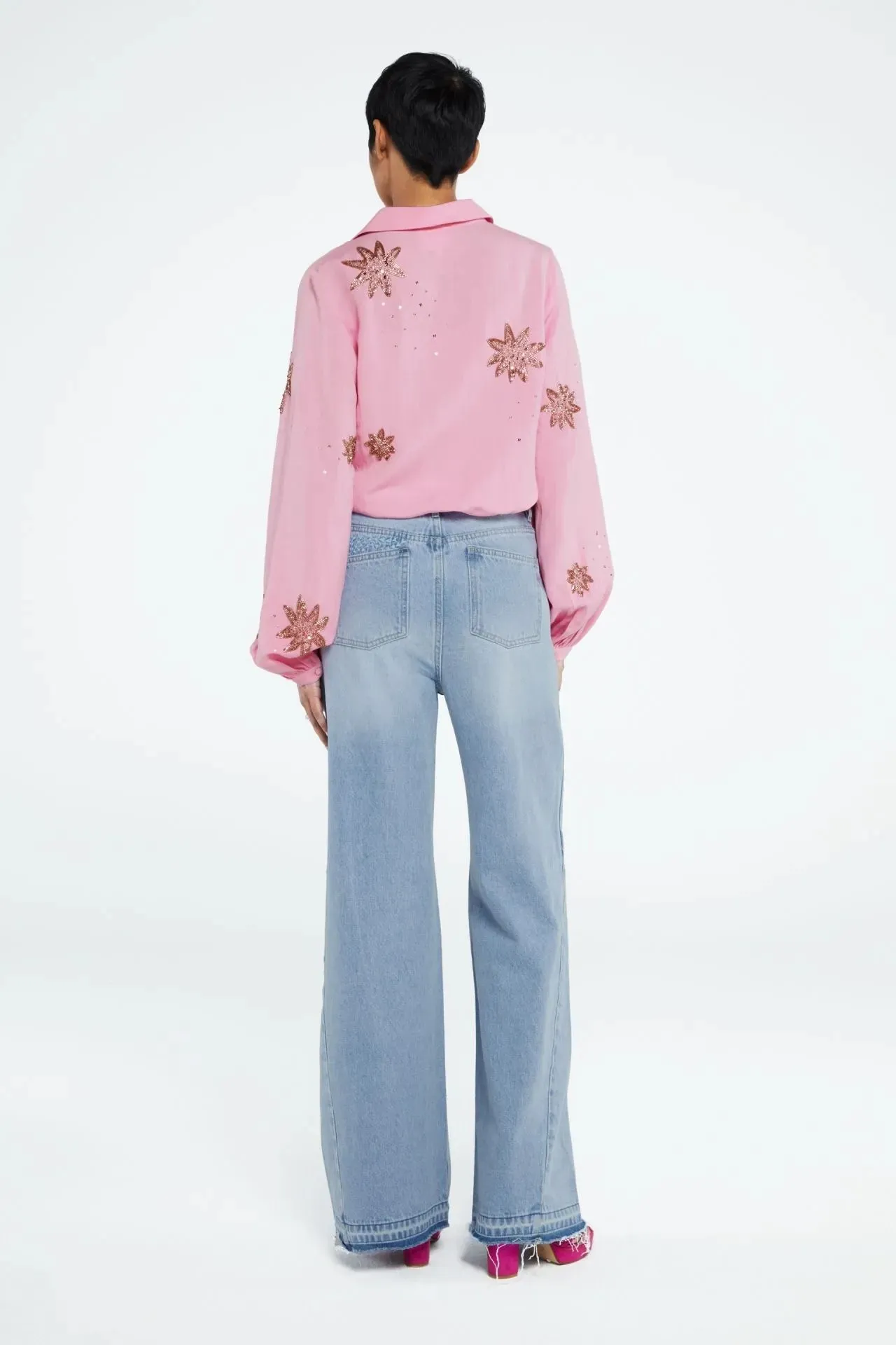 Fleur Pink Candy Blouse