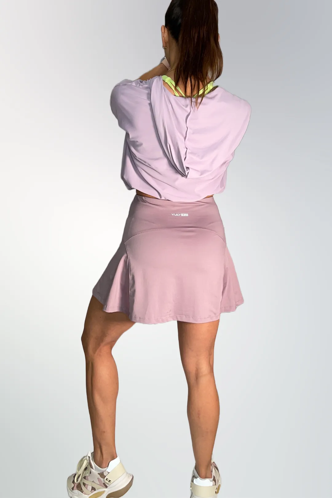 Flowy Skirt Mauve - Final Sale