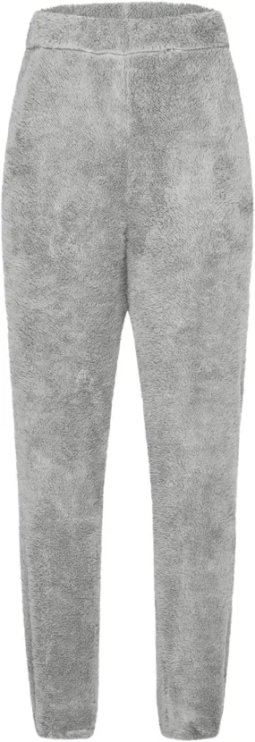 FZVYD Women's Velour Pants Soft Velvet Sweatpants Warm Straight Leg Athletic Track Casual Lounge Joggers Trousers 2025