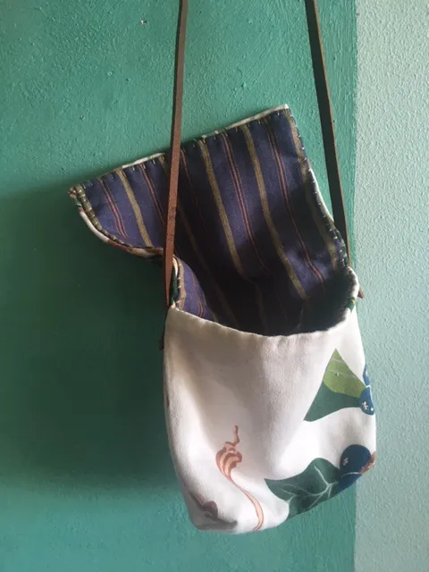 Gardenia's tiny handbag