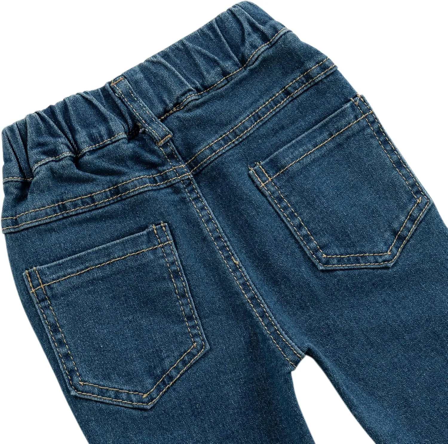 Kid Girls Ultra Soft Flare Jeans Toddler Little Girls Casual Skinny Stretch Denim Bootcut Pants
