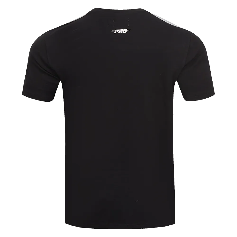 MLB COLORADO ROCKIES RETRO CLASSIC MEN'S STRIPED TOP (BLACK/GRAY)