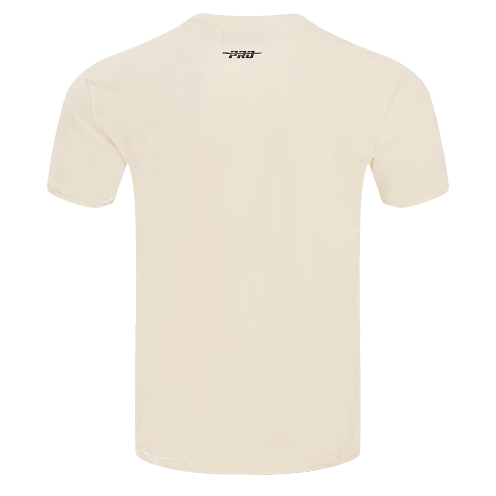 NBA CHICAGO BULLS RETRO CLASSIC MEN'S STRIPED TEE (EGGSHELL/ BLACK)