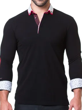 Polo Newton Black Geo