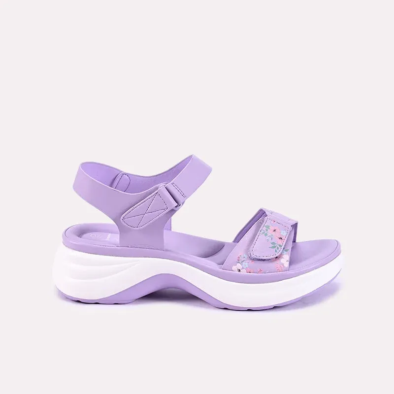 Rhea Purple Comfy Sandals 0421309