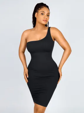 Seamless One-shoulder Shaper Dress
