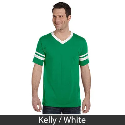 Sigma Phi Epsilon V-Neck Jersey with Striped Sleeves - 360 - TWILL