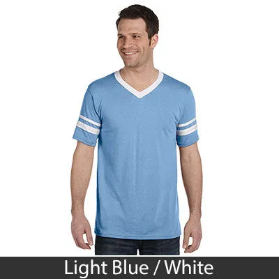 Sigma Phi Epsilon V-Neck Jersey with Striped Sleeves - 360 - TWILL