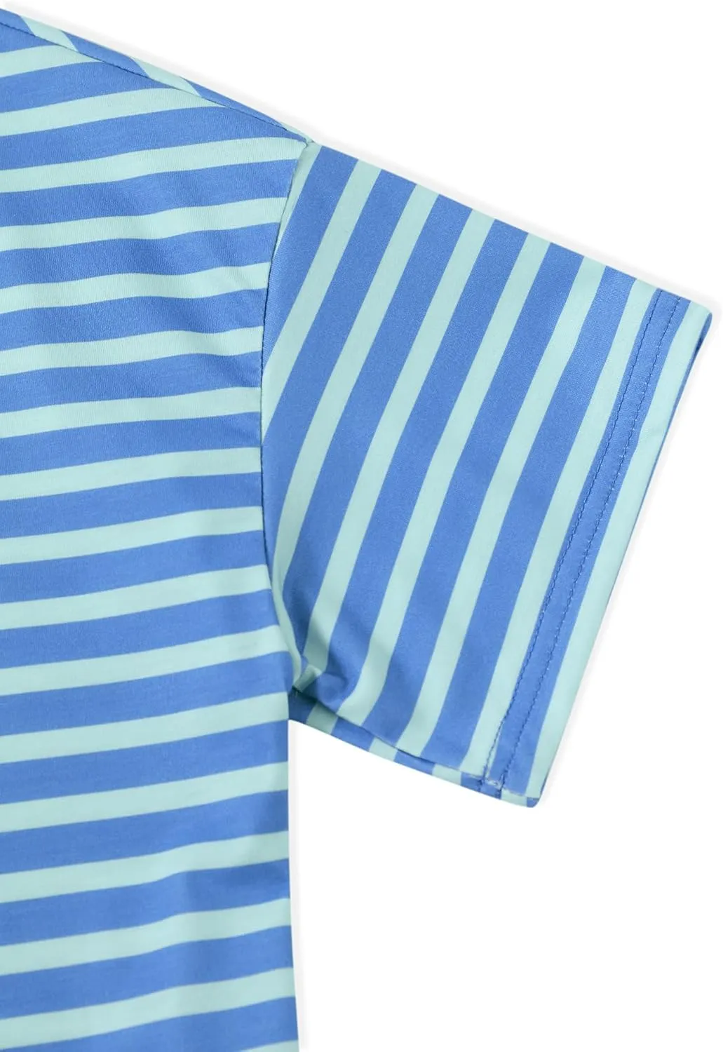 SOFIA'S CHOICE Women's Striped Crop Top Loose Fit Summer Casual Short Sleeve T Shirt