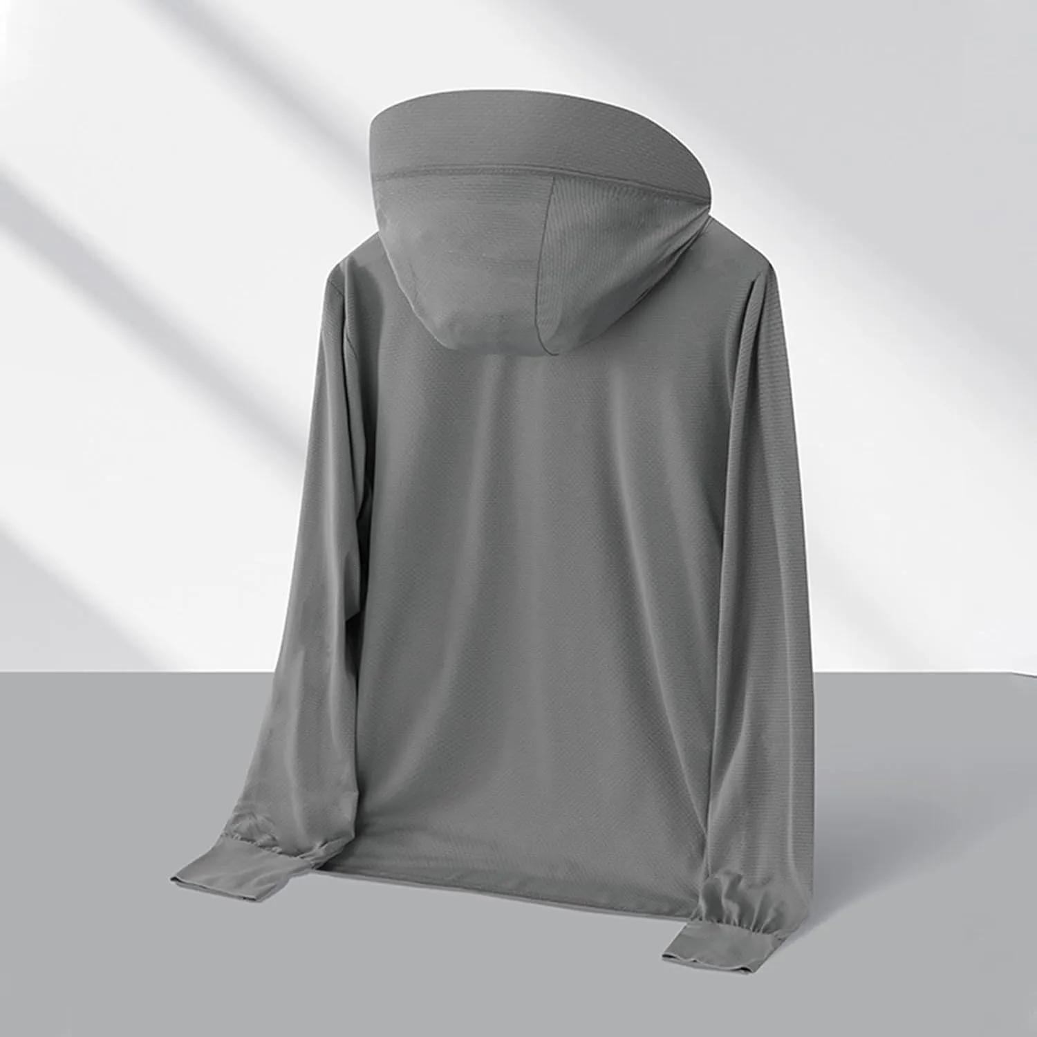 UPF 50  Light Jacket For Men Women Full Zip Sun Protection Hoodie Outdoor Long Sleeve Fishing Hiking Sun Shirt Pocket