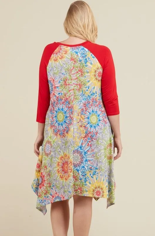 Vibrant Color Dress