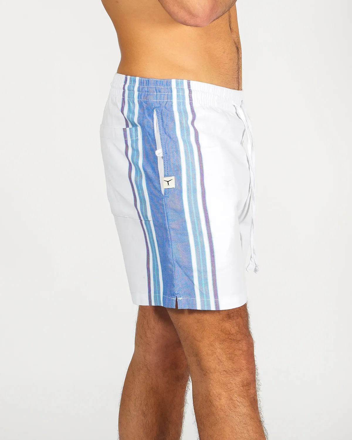 White Classic Shorts